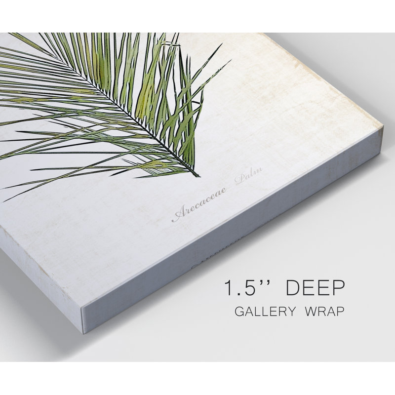 " Palm Botanical I ", 20" H x 16" W x 1" D