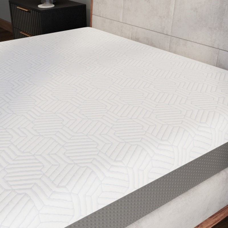 Très grand matelas ferme ferme avec housse de refroidissement Omne Fria, 10", Très grand lit