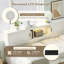 Cadre de lit en L avec tiroir et bibliothèque, lit d'angle en bois avec éclairage à DEL et port USB pour petite pièce, chambre à coucher, chambre d'amis