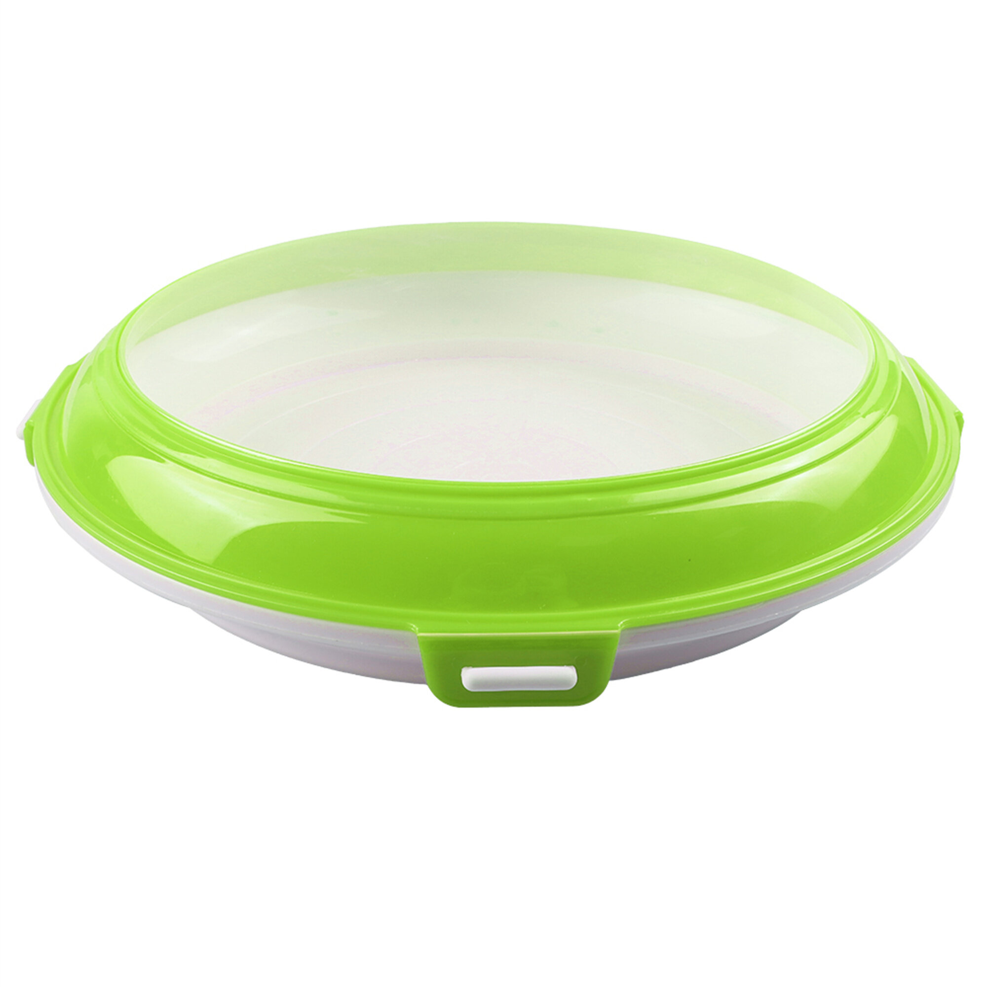 Reusable Food Preservation Tray Plastic Creative Vacuum Seal Fruit Dishes  Storage Tray Refrigerator Fresh-keeping Film Container