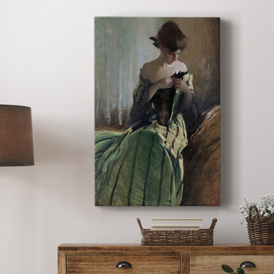 Vintage Portrait Print CI -Gallery Wrapped Cavas