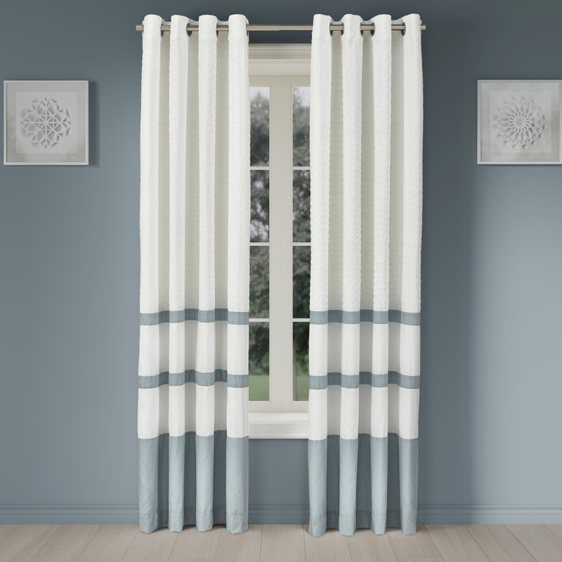 Trilogy 84" Grommet Panel Pair Blue
