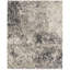 Mayes Abstract Area Rug in Ivory/Gray-1763553538