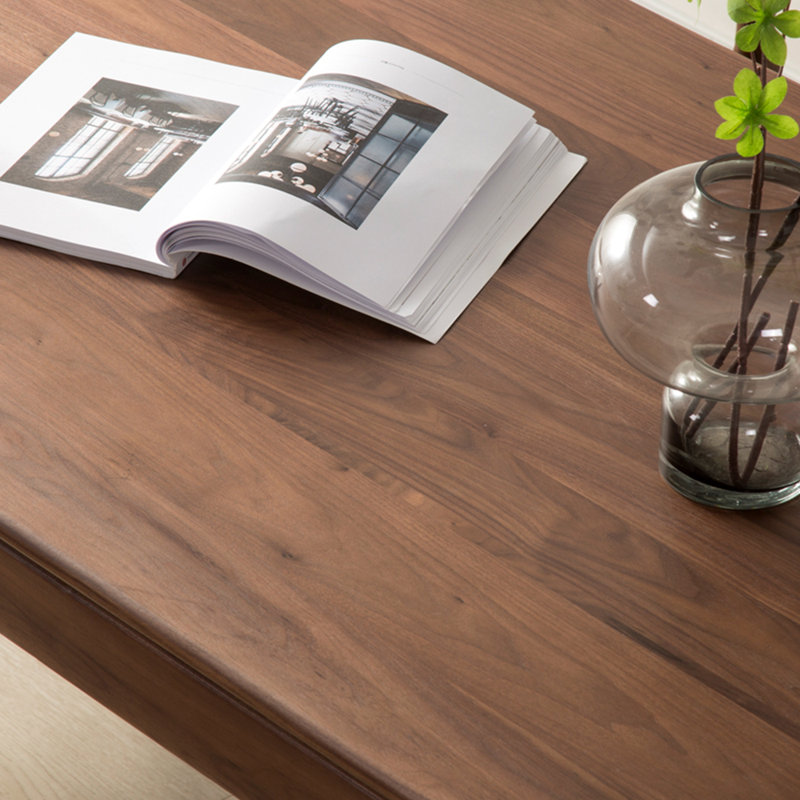 Table de salle à manger Naumaan, Noyer, H 29,5 po x L 70,9 po x l 31,5 po