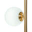 Lampe sur pied Artema avec globe blanc