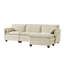 Esteban Modern 4 Seater Sofa with Elephant Ear-Shaped Armrests-1202737171