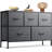Ojaswi 39.4'' W 5-Drawer Dresser for Bedroom with Wooden, Modern Chest of Drawer with Sturdy Steel Frame, Wide Dresser with Drawer Organizers for Closet, Living Room, Hallway-1978959367
