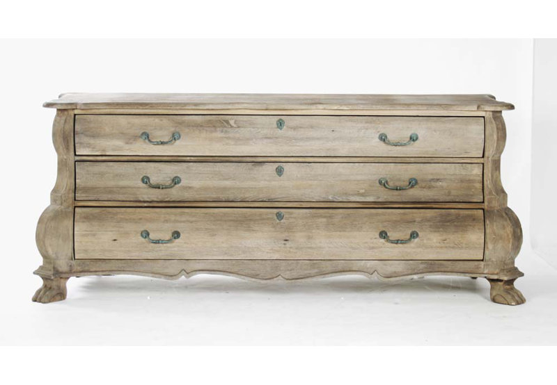 3 - Drawer Solid Wood Dresser