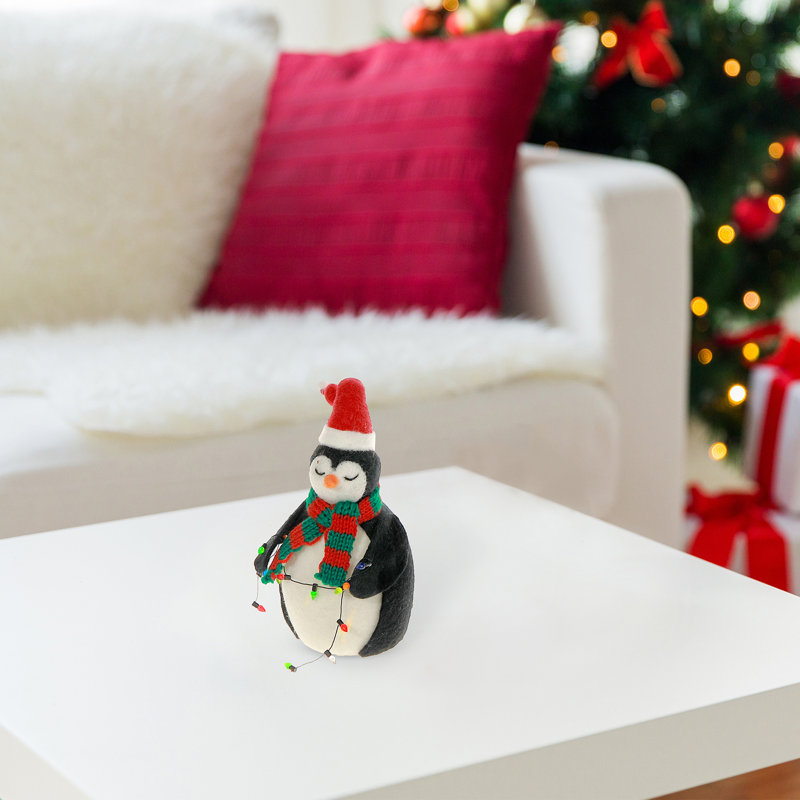 Led pingouin en laine
