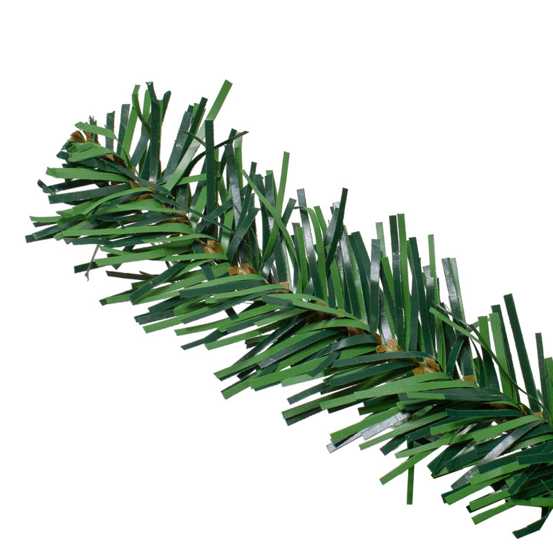 Arbre de Noël artificiel pin vert mixte 2 pi 2 tons - non éclairé