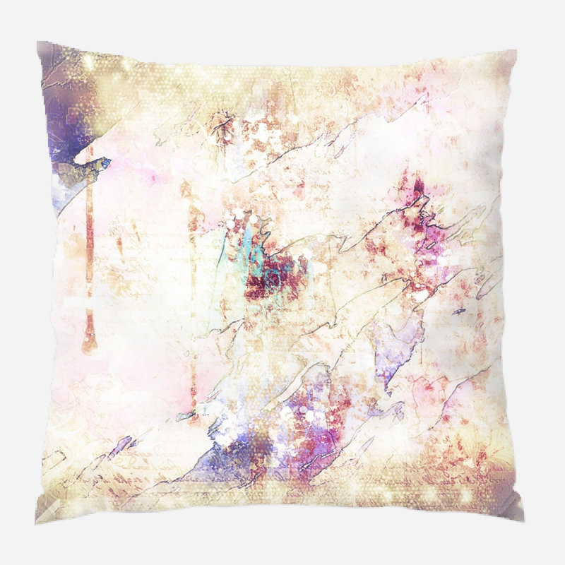 Coussin décoratif Chessani, Microsuède, Intérieur