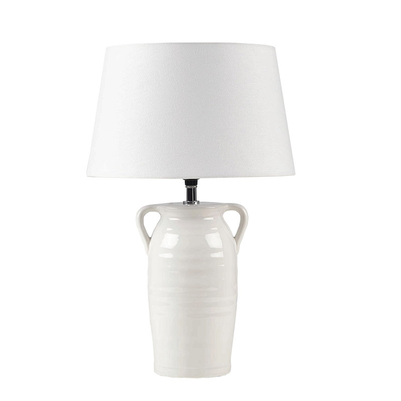 Lampe de table en céramique avec poignées