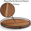  BirdRock Home 18? Plateau tournant en bois - Espresso