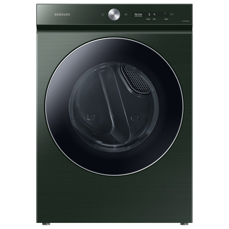 Samsung Bespoke 7.6 cu. ft. Ultra Capacity Dryer with AI Optimal Dry and Super Speed Dry, Forest Green, Gas