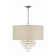 3 - Light Dimmable Drum Chandelier