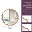 Miroir décoratif rond 36 po-386038710