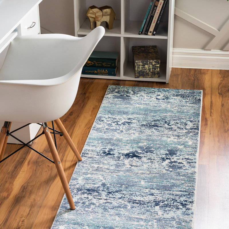 Abstract Indoor Rug, Runner 2' x 5'11"