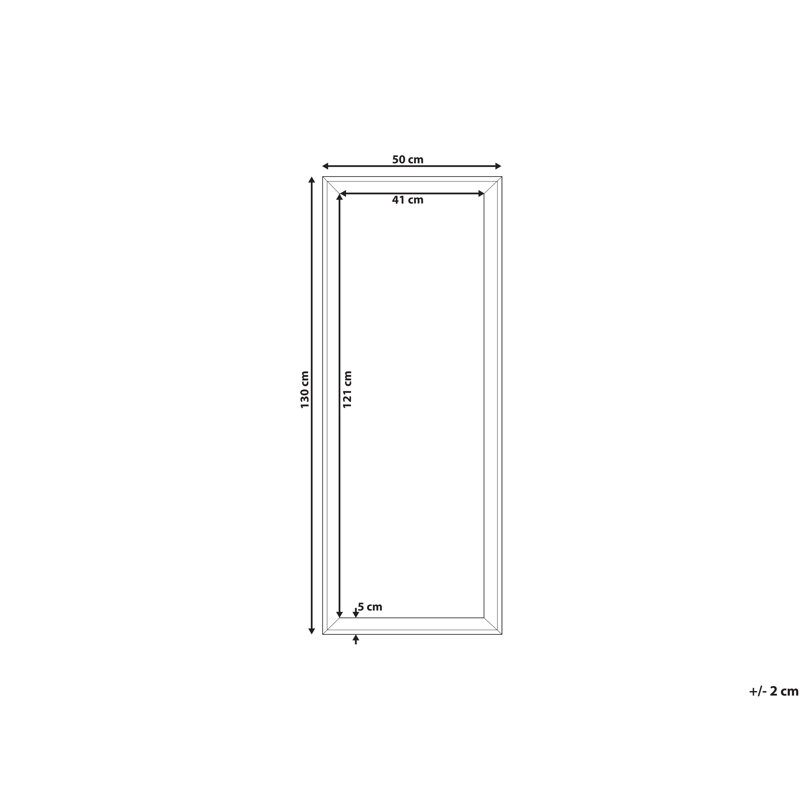 Mariam Flat Wall Mirror