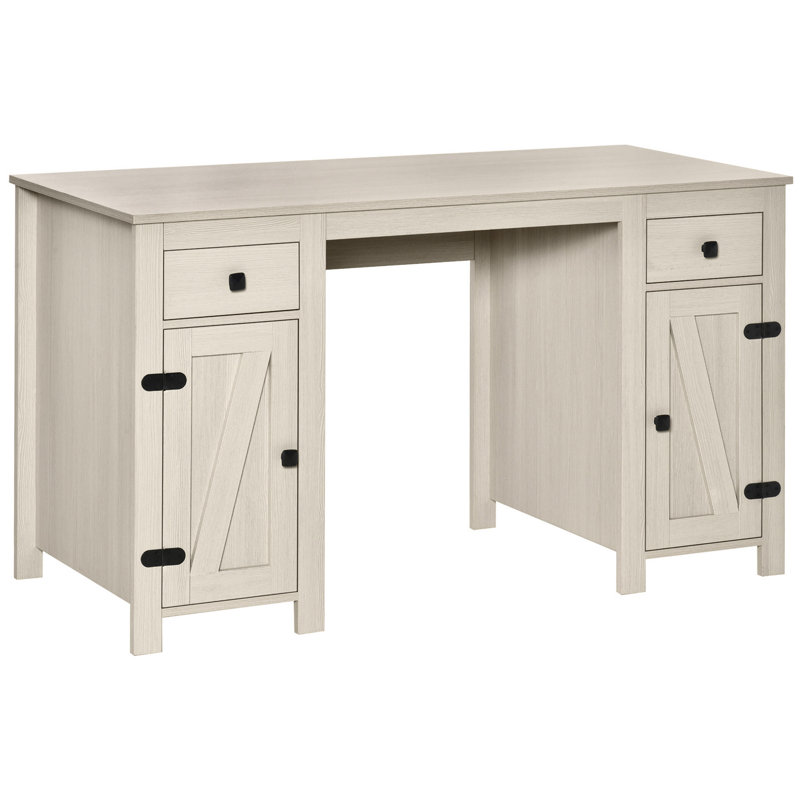 Bureau d'ordinateur avec rangement Farmhouse