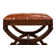 Empire Leather Accent Stool