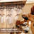 Dhanwati Wine Glass Rack Black