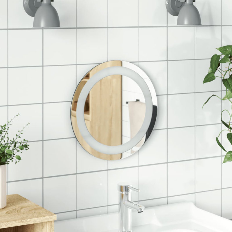 Jamone Round Wall Mirror, 11,8 po x 11,8 po