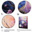 Impression sur toile - Chardon mauve et oiseaux bleus-883730212-883730203
