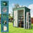 Aiho 5 ft. W X 3 ft. D Metal Vertical Storage Shed-65754013