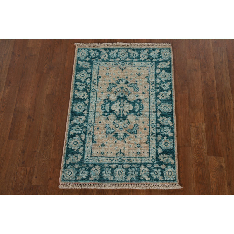 Tapis teint à la main Oushak