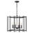 6 - Light Dimmable Drum Chandelier