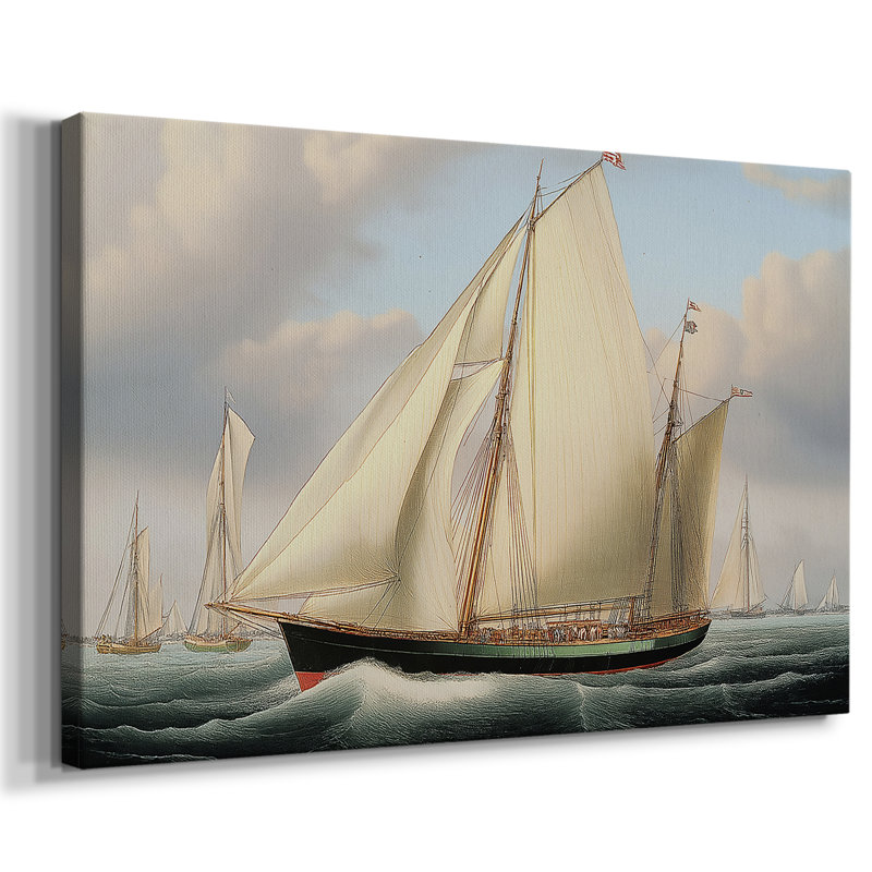 Série Nautical-CXIX - Cavas enveloppés de galerie, 32 x 48