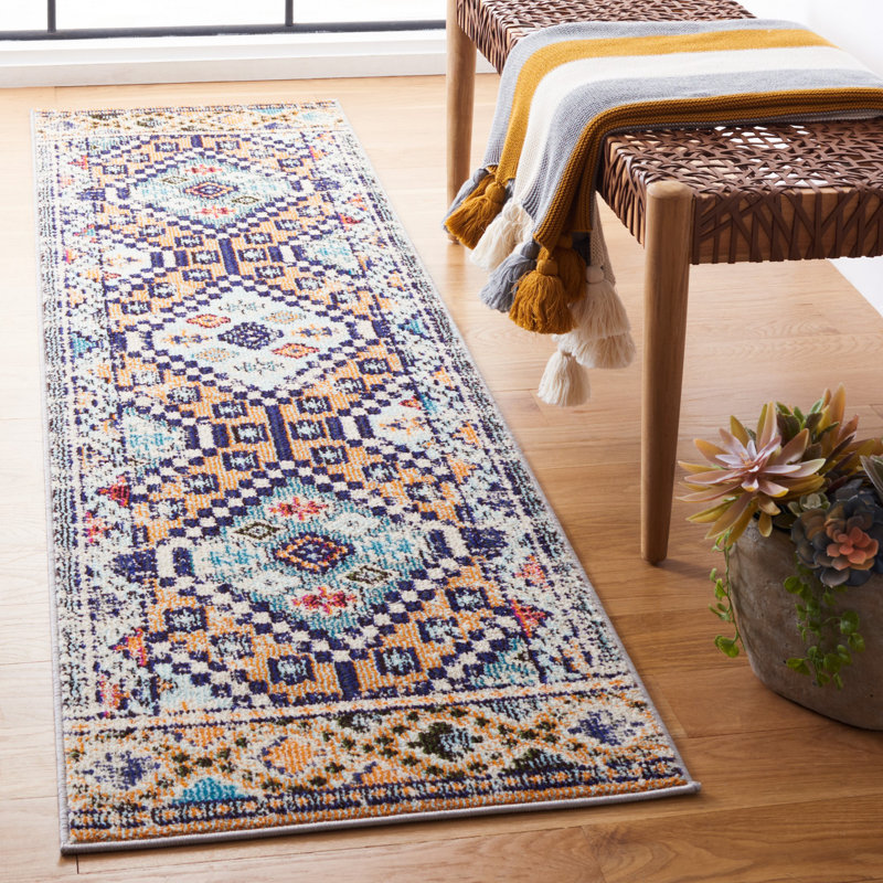 Tapis Madison Performance Southwestern, Tapis de couloir 2 pi 2 po x 6 pi