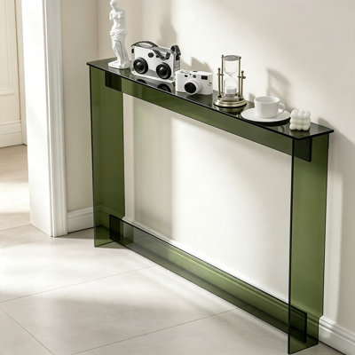 One Piece Acrylic Console Table
