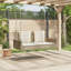 Banc pivotant avec coussins en poly rotin 46,9 po x 22 po x 18,9 po-784161455-784161426