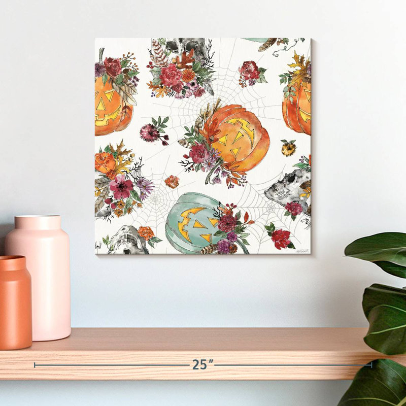 Motif de style effrayant Lelend I, H 16 po x l 16 po