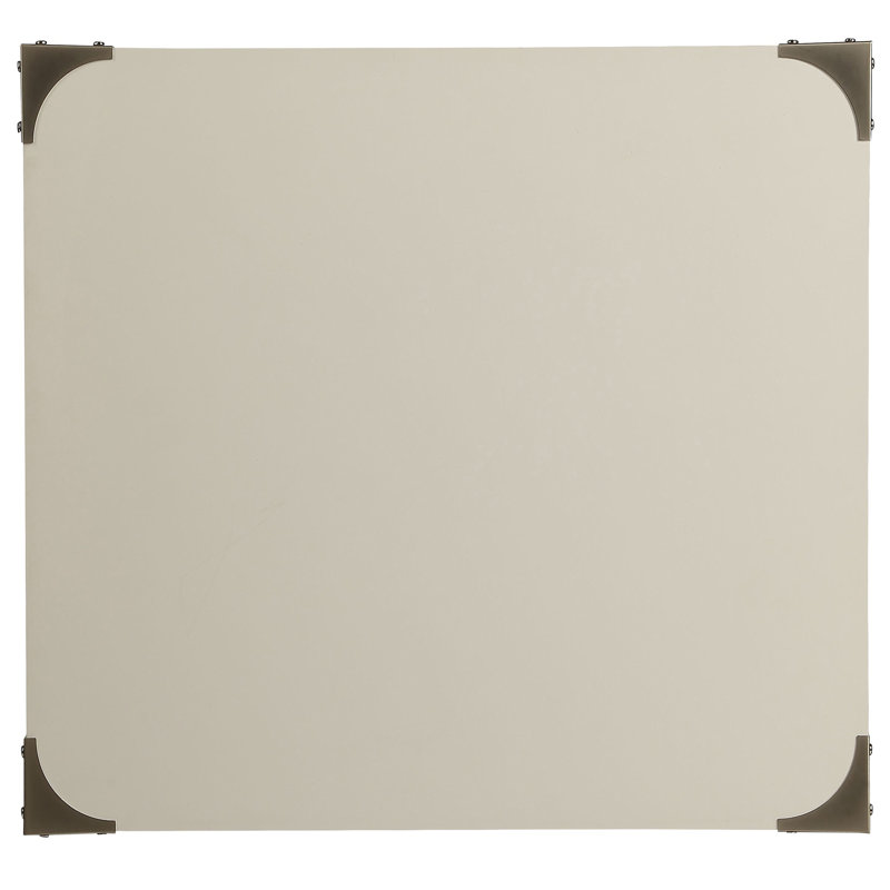 Table de bout blanche à 1 tiroir, Blanc