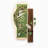 Nut-brown + Green Rectangle Sandstone Wall art-1882928792-1882928795