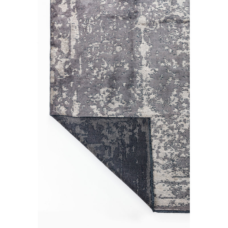 Rapture Beige Gray Oriental Luxury Area Rug, Rectangle 7'10" x 11'2"
