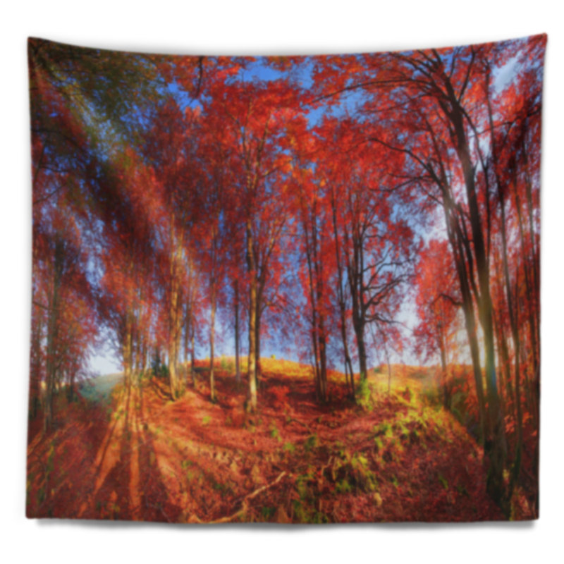 Landscape Polyester Tapestry, 50" H x 60" W