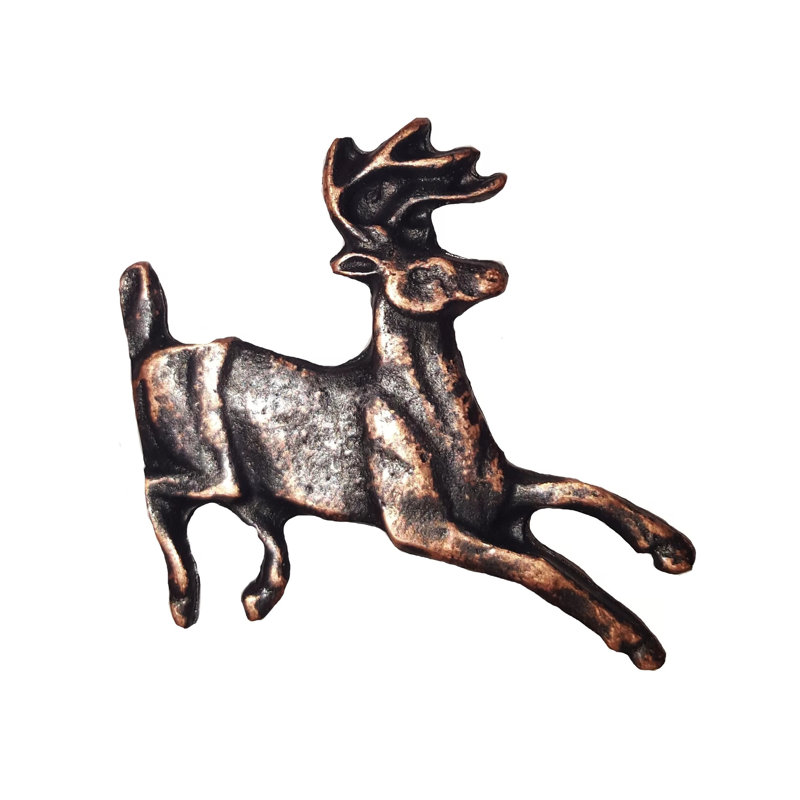 Poignée fantaisie surdimensionnée 1 3/4 po, Bronze huilé