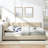 Full Size Upholstered Tufted Bed Frame, Sofa Bed Frame With Comfortable Backrest And Armrests, Full Size Bed For Bedroom, Living Room,Velvet(81''*60''*29.5'')-325728333