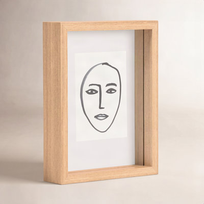 Luiz Wood Floater Picture Frame
