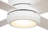 52'' Arlo 4 - Blade LED Smart Flush Mount Ceiling Fan with Wall Control and Light Kit Included.-559386192