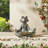 Caleb Frog Magnesium Oxide Garden Statue
