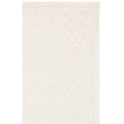 Hames Hand Tufted Wool & Cotton Geometric Rug