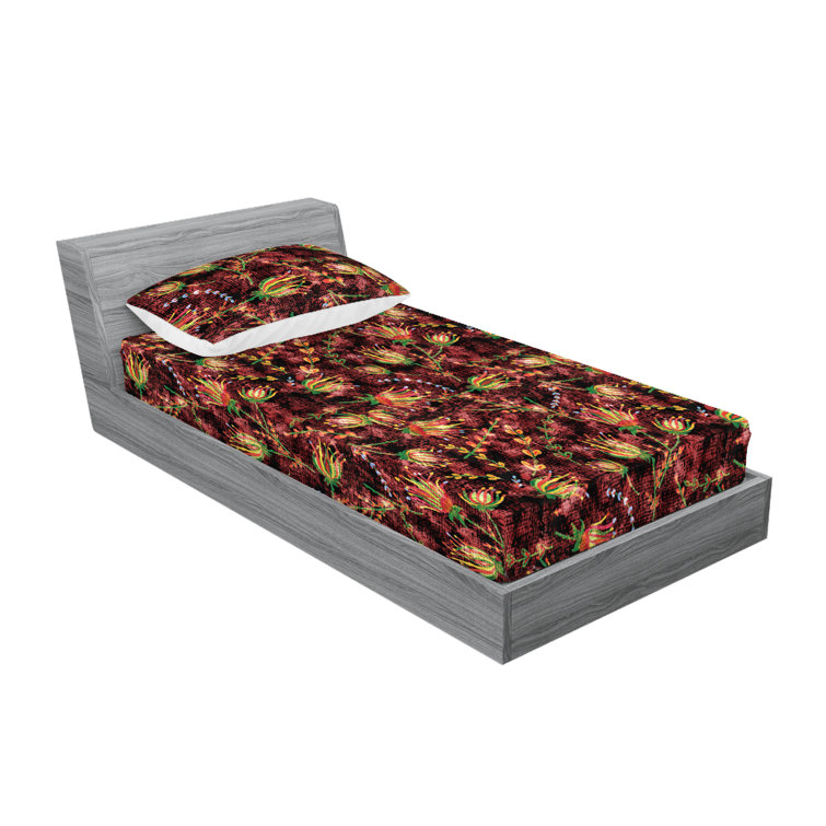 Drap-housse et taies décoratives 3 pièces Ambesonne