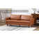 Bobur 80.3'' Faux Leather Sofa