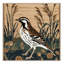  Tapis lavable oiseaux du Nord colin de Virginie-73742415