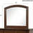 Modern Dark Cherry Mirror