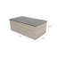 Ensemble de conversation pour patio en osier pour 6 personnes Avrahom-1920179628